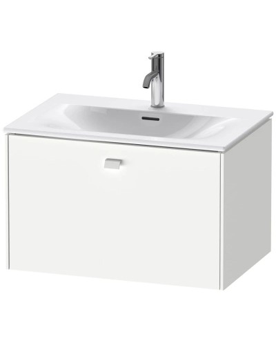 Тумба белый матовый 72 см Duravit Brioso BR421101818