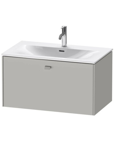 Тумба бетонно-серый матовый 82 см Duravit Brioso BR421200707