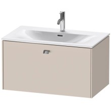 Тумба тауп матовый 82 см Duravit Brioso BR421201091