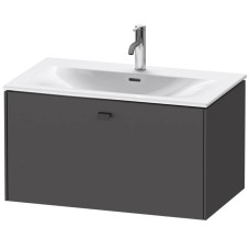 Тумба графит матовый 82 см Duravit Brioso BR421204949