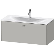 Тумба бетонно-серый матовый 102 см Duravit Brioso BR421300707