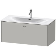 Тумба бетонно-серый матовый 102 см Duravit Brioso BR421301007