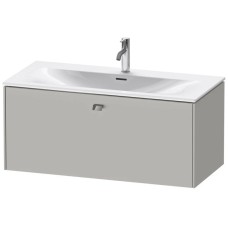 Тумба бетонно-серый матовый 102 см Duravit Brioso BR421301007