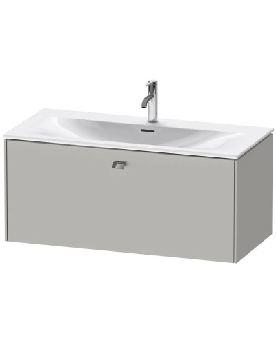 Тумба бетонно-серый матовый 102 см Duravit Brioso BR421301007