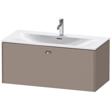 Тумба базальт матовый 102 см Duravit Brioso BR421301043