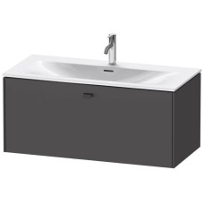 Тумба графит матовый 102 см Duravit Brioso BR421304949