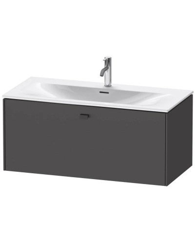 Тумба графит матовый 102 см Duravit Brioso BR421304949