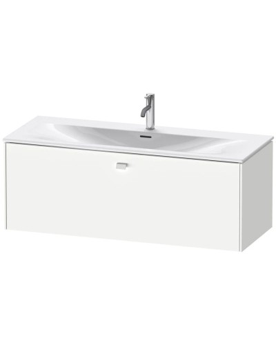 Тумба белый матовый 122 см Duravit Brioso BR421401818