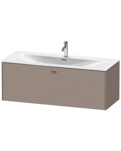 Тумба базальт матовый 122 см Duravit Brioso BR421404343