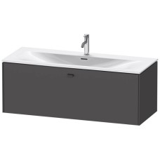 Тумба графит матовый 122 см Duravit Brioso BR421404949