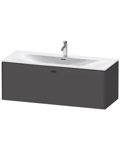 Тумба графит матовый 122 см Duravit Brioso BR421404949