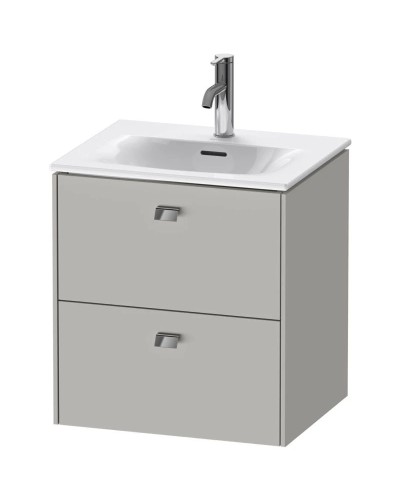 Тумба бетонно-серый матовый 52 см Duravit Brioso BR430901007