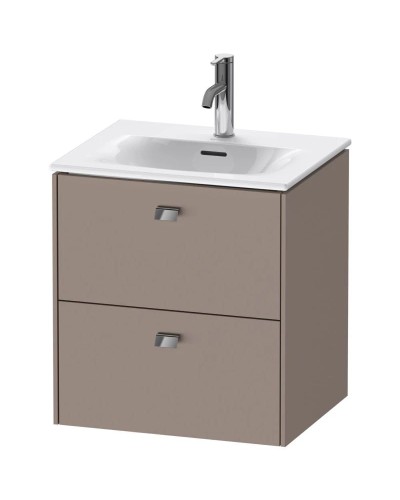 Тумба базальт матовый 52 см Duravit Brioso BR430901043