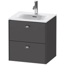 Тумба графит матовый 52 см Duravit Brioso BR430901049