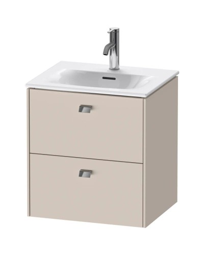 Тумба тауп матовый 52 см Duravit Brioso BR430901091