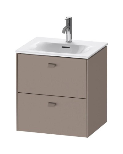 Тумба базальт матовый 52 см Duravit Brioso BR430904343