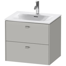 Тумба бетонно-серый матовый 62 см Duravit Brioso BR431000707