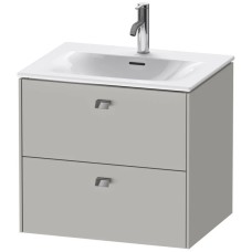 Тумба бетонно-серый матовый 62 см Duravit Brioso BR431001007