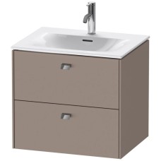Тумба базальт матовый 62 см Duravit Brioso BR431001043