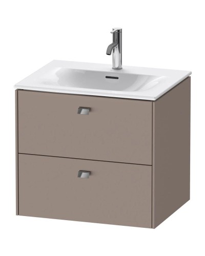 Тумба базальт матовый 62 см Duravit Brioso BR431001043
