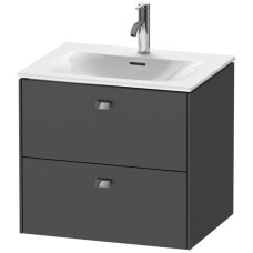 Тумба графит матовый 62 см Duravit Brioso BR431001049