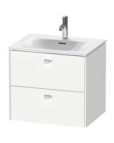 Тумба белый матовый 62 см Duravit Brioso BR431001818