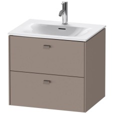 Тумба базальт матовый 62 см Duravit Brioso BR431004343
