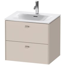 Тумба тауп матовый 62 см Duravit Brioso BR431009191