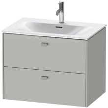 Тумба бетонно-серый матовый 72 см Duravit Brioso BR431100707