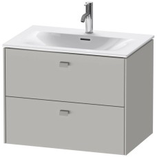 Тумба бетонно-серый матовый 72 см Duravit Brioso BR431100707