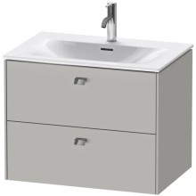 Тумба бетонно-серый матовый 72 см Duravit Brioso BR431101007