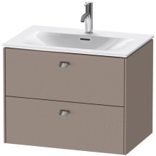 Тумба базальт матовый 72 см Duravit Brioso BR431101043