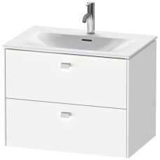 Тумба белый матовый 72 см Duravit Brioso BR431101818