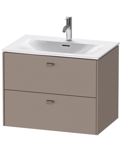 Тумба базальт матовый 72 см Duravit Brioso BR431104343