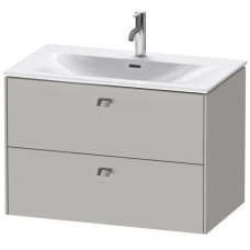 Тумба бетонно-серый матовый 82 см Duravit Brioso BR431201007