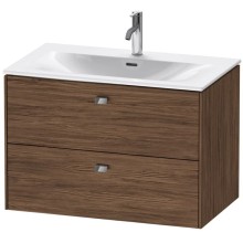 Тумба темный орех 82 см Duravit Brioso BR431201021