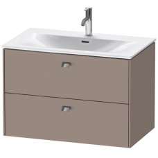 Тумба базальт матовый 82 см Duravit Brioso BR431201043