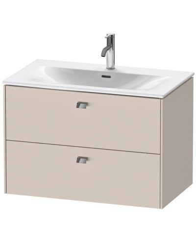 Тумба тауп матовый 82 см Duravit Brioso BR431201091