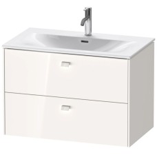 Тумба белый глянец 82 см Duravit Brioso BR431202222
