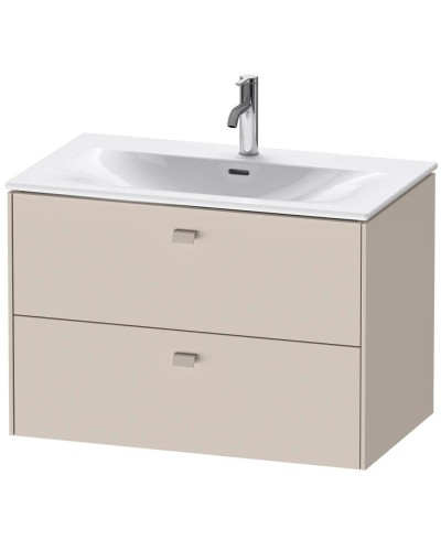 Тумба тауп матовый 82 см Duravit Brioso BR431209191