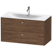 Тумба темный орех 102 см Duravit Brioso BR431301021
