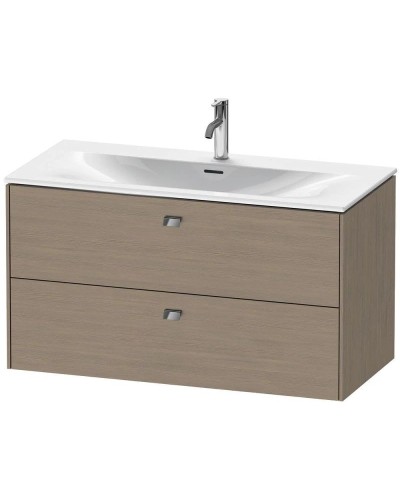 Тумба серый дуб 102 см Duravit Brioso BR431301035