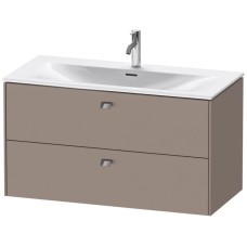 Тумба базальт матовый 102 см Duravit Brioso BR431301043