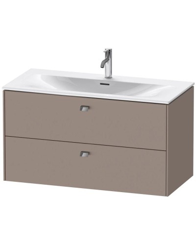 Тумба базальт матовый 102 см Duravit Brioso BR431301043