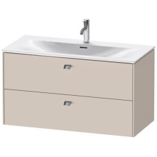 Тумба тауп матовый 102 см Duravit Brioso BR431301091