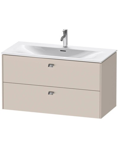 Тумба тауп матовый 102 см Duravit Brioso BR431301091