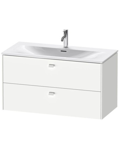 Тумба белый матовый 102 см Duravit Brioso BR431301818