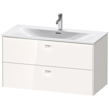 Тумба белый глянец 102 см Duravit Brioso BR431302222