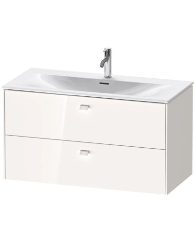 Тумба белый глянец 102 см Duravit Brioso BR431302222