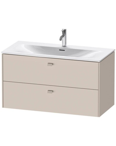 Тумба тауп матовый 102 см Duravit Brioso BR431309191